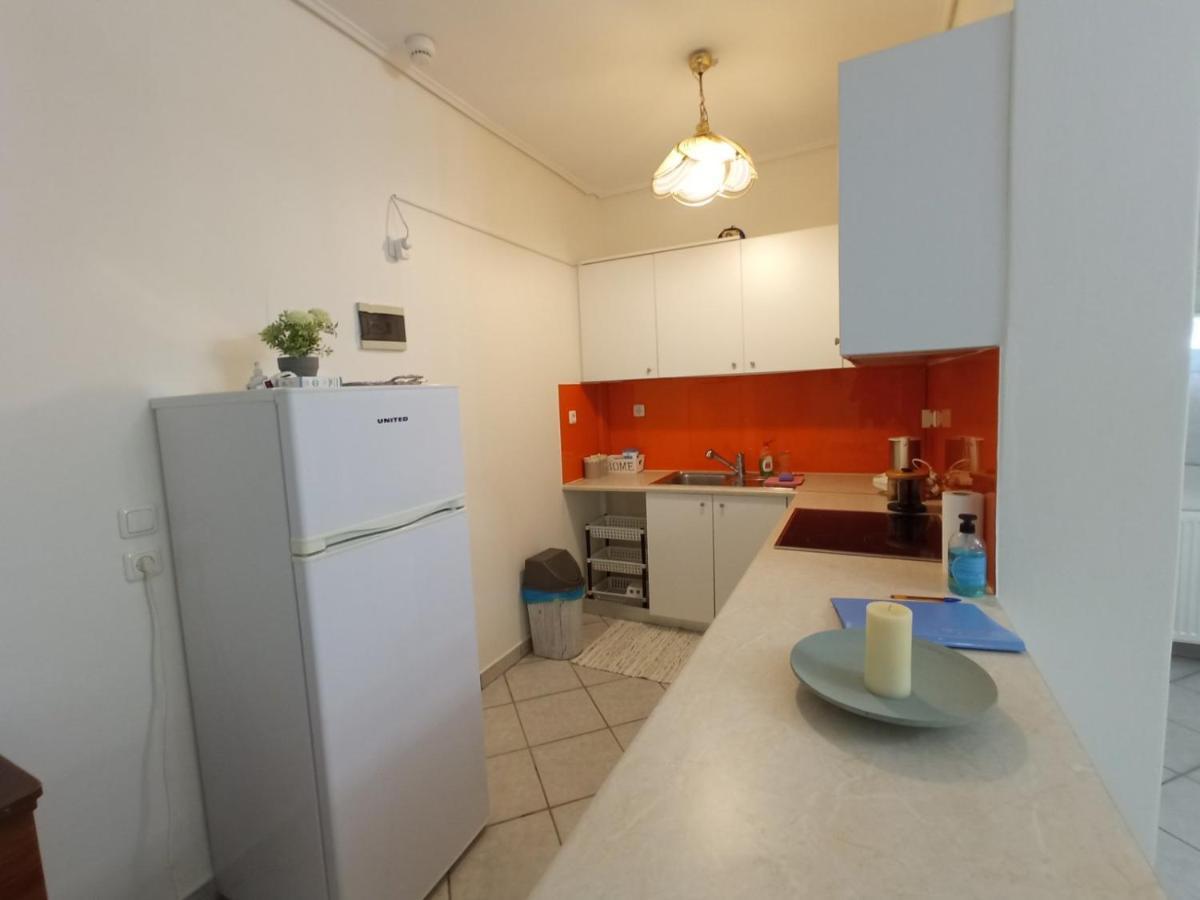 Apartamento Flat With Garden Near Sea, Port And Airport Artemida  Exterior foto