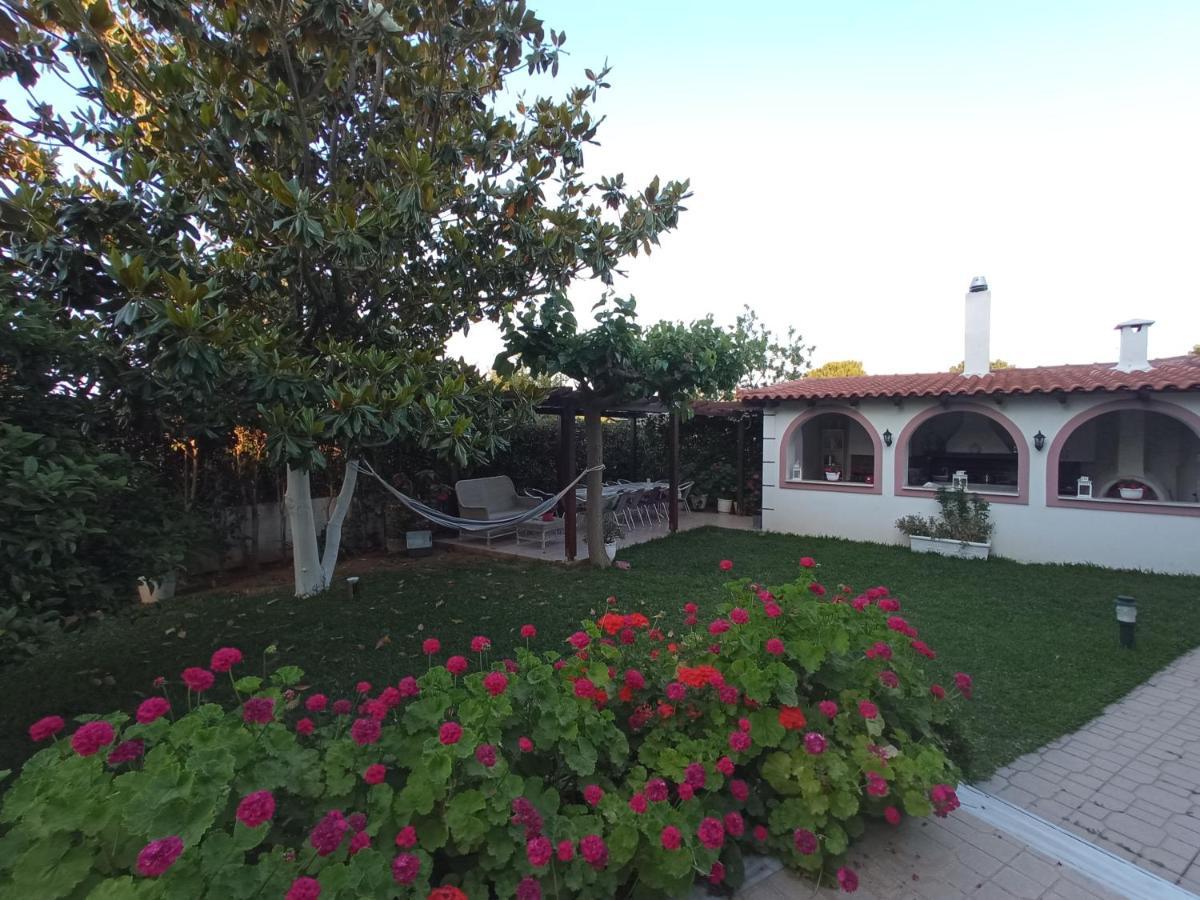 Apartamento Flat With Garden Near Sea, Port And Airport Artemida  Exterior foto